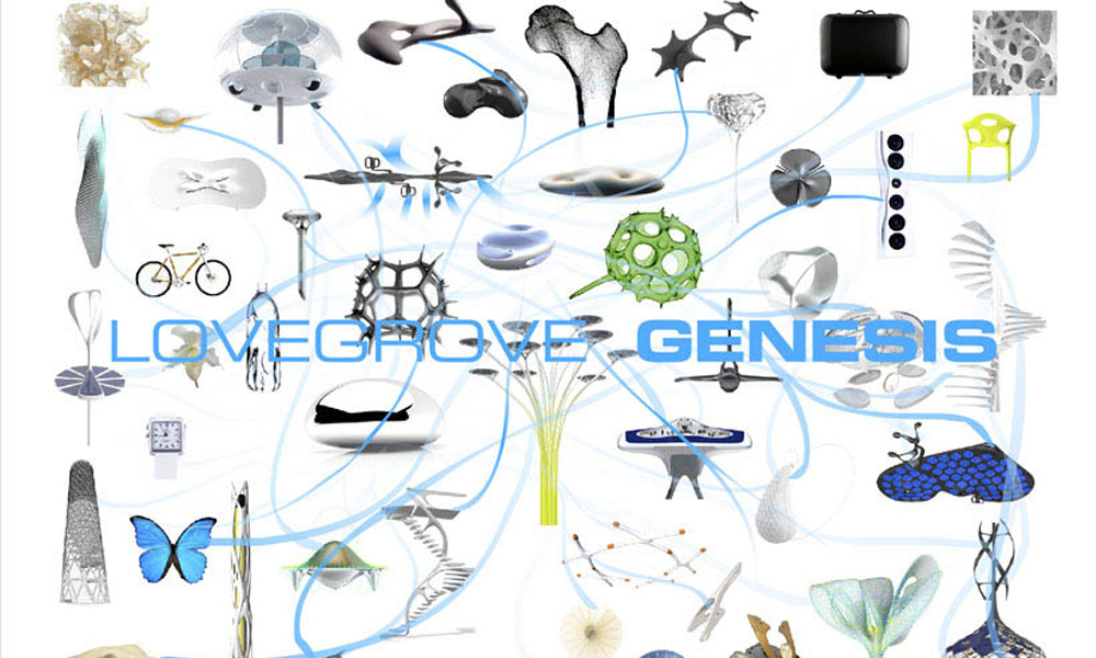 Start page of the presentation showing multiple projects