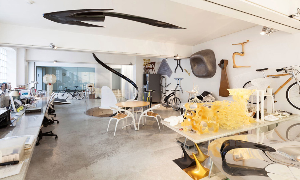 Lovegrove studio filled with objects